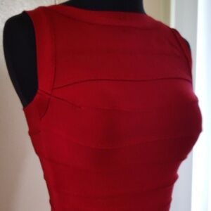 BEBE Bandage Halter Style Dress